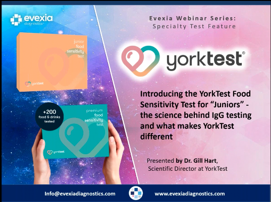 YorkTest Food Sensitivity Test for “Juniors” – the science behind IgG testing and what makes YorkTest different